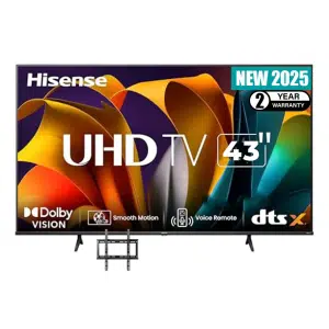 Hisense 43 inch 4k UHD Frameless Smart TV